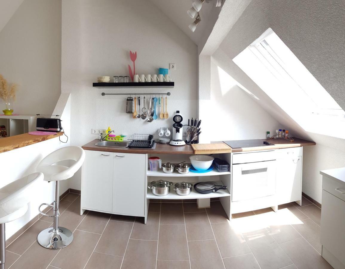 Ferienwohnung An Der Unditz 诺伊里德 外观 照片